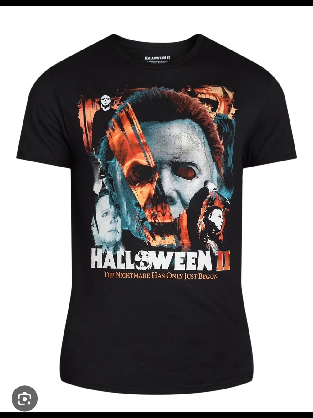 Halloween II Graphic Tee - Black